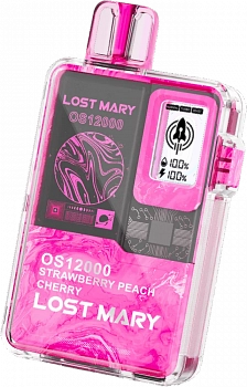 Lost Mary OS12000 POD-1 "Strawberry Peach Cherry / Клубника Персик Вишня" 20